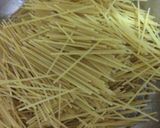 A picture of step 1 of Chowmein.