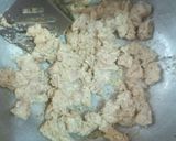 A picture of step 4 of Ginger malai boti chunks.