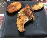 Foto del paso 3 de la receta: Pollo asado con ensalada