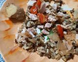 Foto del paso 4 de la receta: Pollo cocido con legumbres