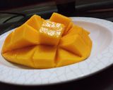 A picture of step 2 of Mango Lassi.