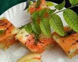 Tricolor healthy dhokla recipe step 6 photo