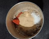 A picture of step 2 of Amla powder coconut chutney.