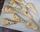 A picture of step 2 of Chapati corns.