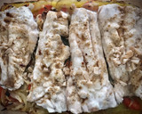 Foto del paso 5 de la receta: Lubina al horno con patatas