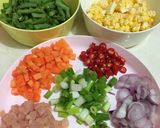 Foto langkah ke 1 dari resep Tumis buncis wortel jagung.