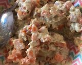 Foto del paso 5 de la receta Ensaladilla de zanahoria con mayonesa de aguacate