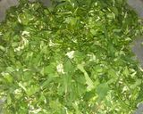 बथुआ मटर मसाला(Bathua matar ki recipe in Hindi) रेसिपी चरण 1 फोटो
