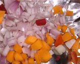 A picture of step 2 of Vegetable salad.
