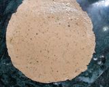 A picture of step 3 of Mint paratha.