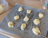 A picture of step 6 of Vickys Condensed Milk* Cookies, GF DF EF SF NF.