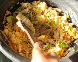 Chinese fry kodo millet |चनीज फ्राई कोदो मिलेट रेसिपी चरण 2 फोटो
