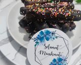 Foto langkah ke 5 dari resep Kulit pangsit roll coklat.