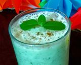A picture of step 3 of Cucumber Lassi.