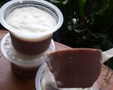 Foto langkah ke 6 dari resep Puding Coklat With Vla.