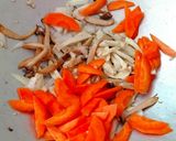 Foto langkah ke 3 dari resep Tumis 3 sayur with King Mushroom.