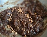 A picture of step 4 of Ragi halwa.