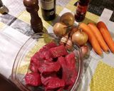 Une image de l'étape 1 de Marinade au vin rouge.