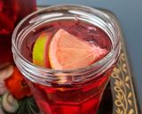 Foto del paso 3 de la receta: Agua de jamaica con jengibre y naranja