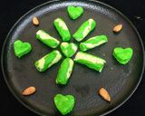 डबल कलर मावा रोल(Double colour mawa roll recipe in Hindi) रेसिपी चरण 11 फोटो
