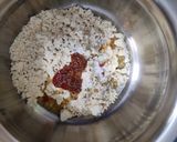 A picture of step 3 of Lasooni Fafda.