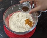 A picture of step 5 of Aloo Chaap.