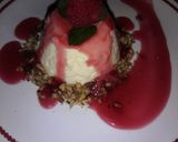 Foto del paso 7 de la receta: Panacotta de coco con coulis de jamaica y mezcal oaxaqueño