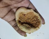 A picture of step 3 of Sattu Litti.