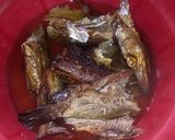 A picture of step 3 of Light Ogbono soup.