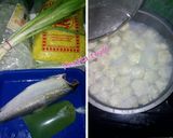 Foto langkah ke 1 dari resep Bakso ikan bandeng Novyta try15.