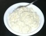 A picture of step 2 of Coconut chutney.