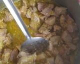 A picture of step 1 of Beef Haleem.