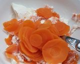 Une image de l'étape 1 de Tartinade de carottes.