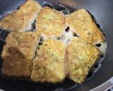 Foto del paso 3 de la receta: Milanesas de zucchini empanado con Fariña