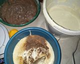 Foto langkah ke 5 dari resep Steamed Tiramisu.