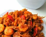 Foto langkah ke 5 dari resep Oseng Tempe Udang, kilat, no msg.