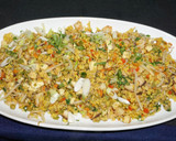 Foto del paso 6 de la receta: Arroz integral salteado con camarones y vegetales