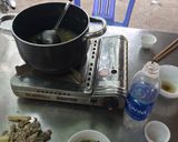 Hình bước làm 5 của món Lẩu ếch lá giang