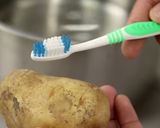 A picture of step 1 of Potato Wedges.