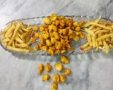A picture of step 3 of KFC Chicken Popcorn| Chicken Pops|Chicken Bites.