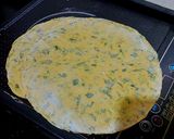 A picture of step 5 of Methi Parathas.