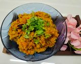 A picture of step 6 of 5 minutes Vegetable Dalia.