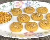 A picture of step 12 of Roasted Chane Ka Peda.