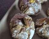 Une image de l'étape 5 de Amaretti moelleux à la pistache.