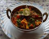 A picture of step 8 of Mix vegetables spicy korma.