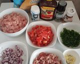 Rakott BBQ csirke nachos recept fázis 1 fotója