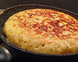 Foto del paso 13 de la receta: Tortilla de patatas con cebolla ("casi" como la de mi madre👸)