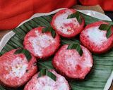 Foto langkah ke 8 dari resep Bingka/bibingkaan merah putih.