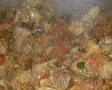 A picture of step 5 of Yakhni Beef Biryani.