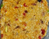 A picture of step 4 of Dry fruit chikki.